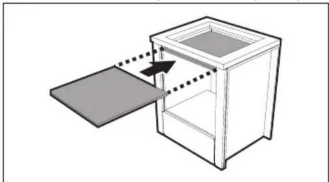 SMEG SI1M5633D1 - Sur un compartment neutre ou des tiroirs - 1