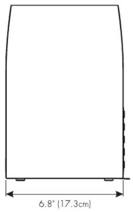 Martin Logan Bravado - BRAVADO DIMENSIONAL DRAWINGS - 3
