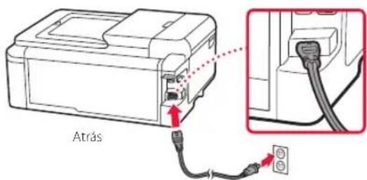 CANON PIXMA TS9541C - Encender la impresora - 2