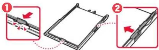 CANON PIXMA TS9541C - Coloque o papel. - 2