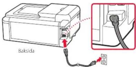 CANON PIXMA TS9541C - Slå på skrivaren - 2