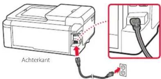 CANON PIXMA TS9541C - De printer inschakelen - 2