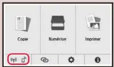 CANON PIXMA TS9541C - Vérifiez l'écran de l'imprimante à mesure que vous effectuez ces étapes. - 1
