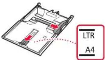 CANON PIXMA TS9541C - Far scorrere le guide della carta. - 1
