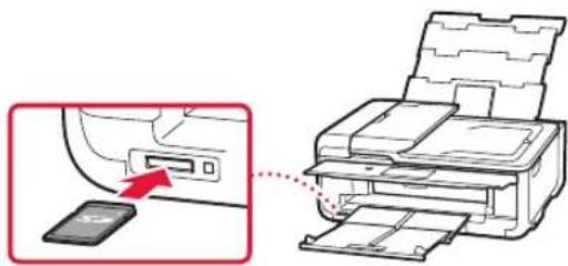 CANON PIXMA TS9541C - Skrive ut bilder som er lagret på et minnekort - 1