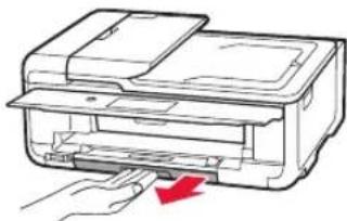 CANON PIXMA TS9541C - Trekk kassetten ut av enheten. - 1