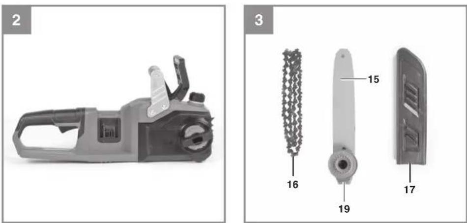 EINHELL GP-LCS 36/400 Li - 2