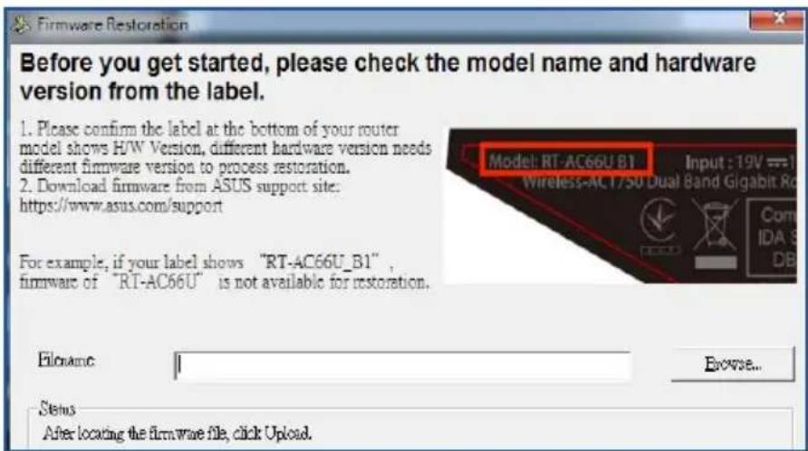 ASUS ExpertWiFi EBA63 - Firmware Restoration (Restauration du firmware) - 1