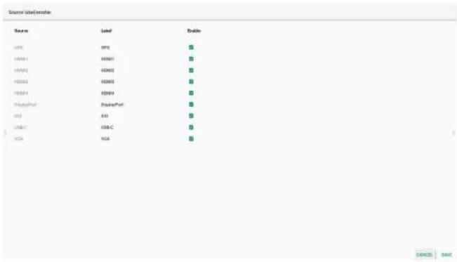 PHILIPS 75BDL3652T - Source Settings (源设置) - 1