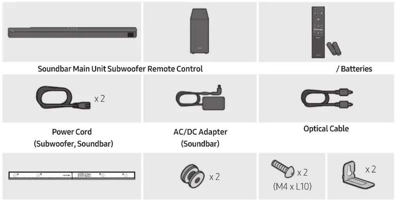 SAMSUNG HW-B550D - CHECKING THE COMPONENTS - 1