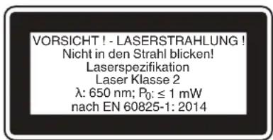 DURO PRO D-PS 851 - Laserklasse 2 - 1