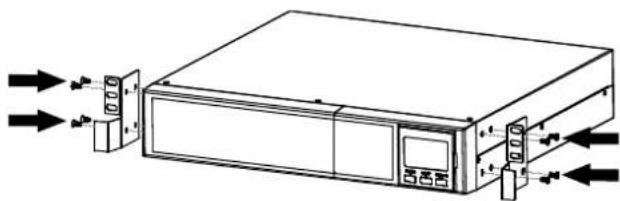 V7 UPS2URM1500DC-NC-1N - Rack-mount Installation - 1