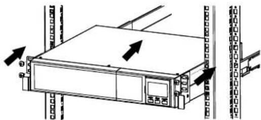 V7 UPS2URM1500DC-NC-1N - Rack-mount Installation - 2