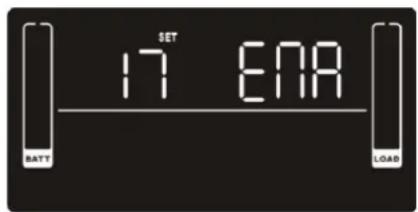 V7 UPS2URM1500DC-NC-1N - 17: collegamento del trasformatatore di isolamento di uscita esterno - 1