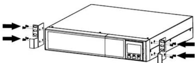 V7 UPS2URM1500DC-NC-1N - 2-3. Installation der USV - 4