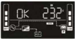 V7 UPS1RM2U1500 - Descrizione della modalità di funzionamento - 1