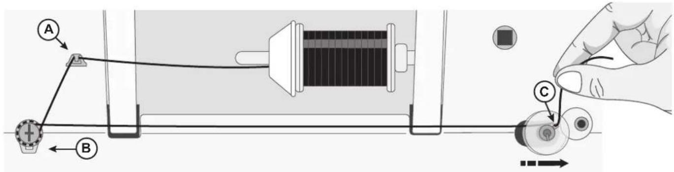 SINGER HD500 - Wind the Bobbin - 1