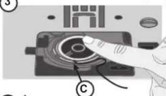 SINGER HD500 - Bobiner la canette - 3