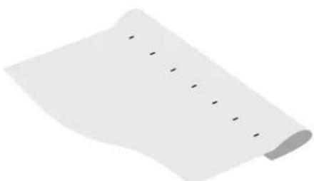 SINGER HD500 - Puntada Overlock cerrada - 1