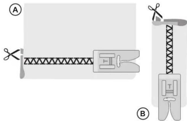 SINGER HD500 - Closed Overlock Stitch - 1