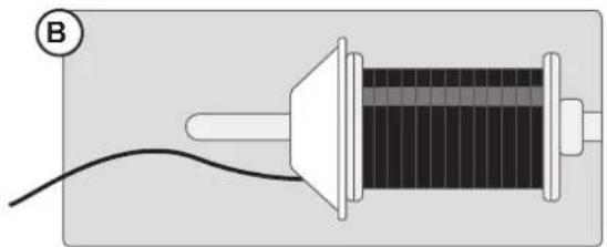 SINGER HD500 - Broche porte-bobine - 1