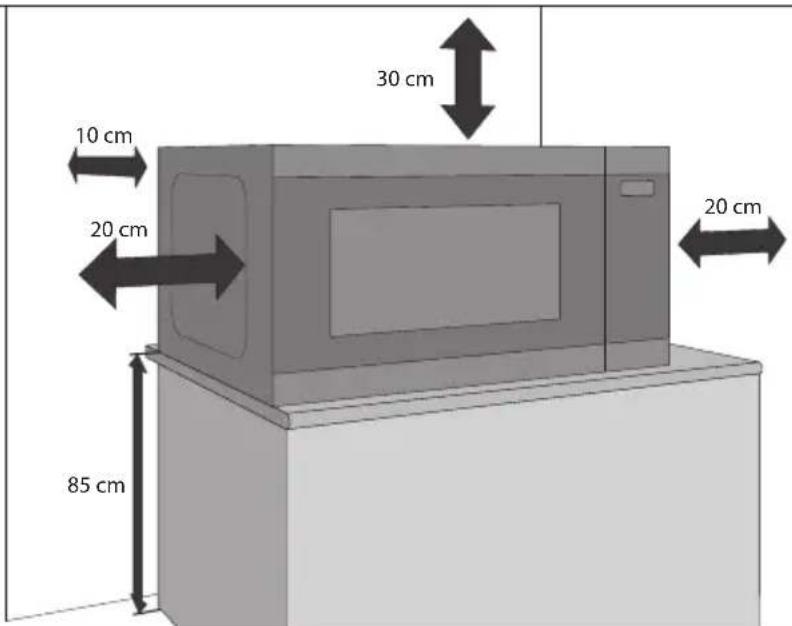 SHARP YC-MC422A - Installazione - 1