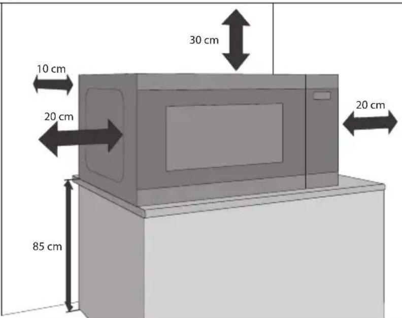 SHARP YC-MC422A - Installation - 1