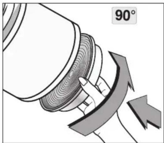 Pelgrim DSG861MAT - Position the activated carbon filter - 1