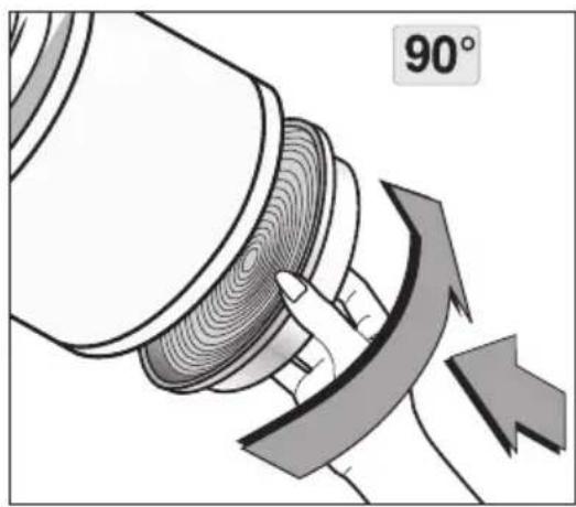 Pelgrim DSG861MAT - Einsetzen Kohlefilter - 1