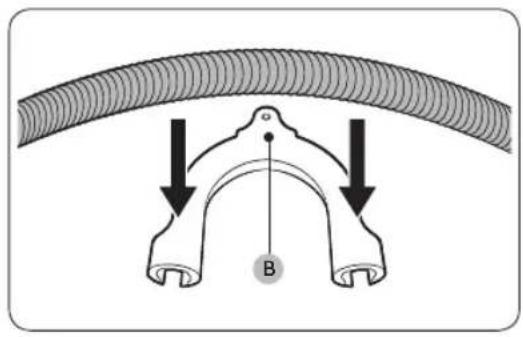 SAMSUNG WA54CG7105AV - To a Laundry Tub or Drain Pipe - 1