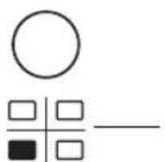 WHIRLPOOL ACM 756/NE - Switching on and adjusting cooking zones - 2