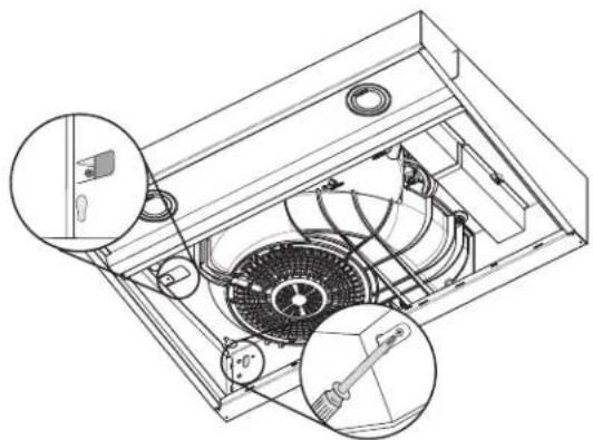 AMANA WVU37UC0FS - Installation de la hotte - 6