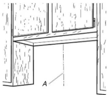 AMANA WVU37UC4FS - Déterminer l'emplacement du trou de passage du câble - 1