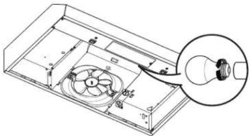 AMANA WVU17UC0JW - Replacing the LED Light Bulb - 1