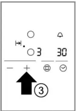NEFF BTX46PB - Setting the cooking time - 2