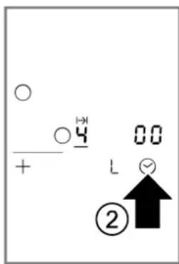 NEFF BTX48PB - Setting the cooking time - 1