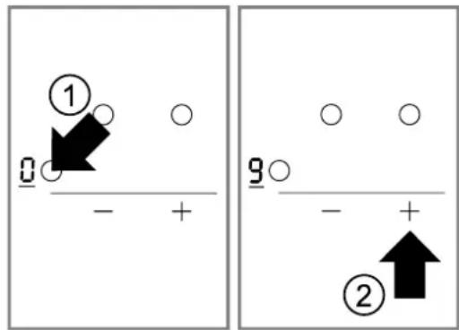 NEFF BTX48PB - Régler les positions de chauffe - 1