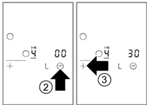 NEFF BX18 - Régler la durée - 1