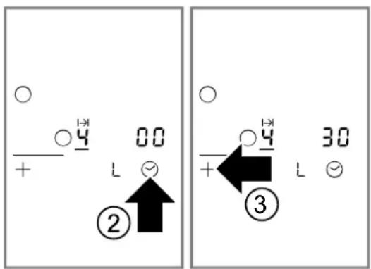 NEFF BX38B - Dauer einstellen - 1