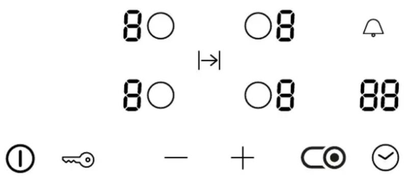NEFF BX46PB - Control panel - 1