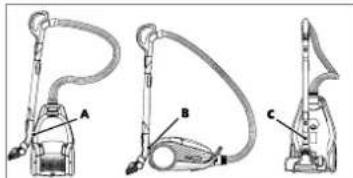 AEG AB81A2DG - POSITIONS DE RANGEMENT - 1