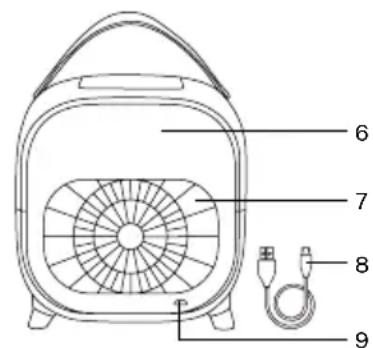 Create AIR COOLER BOX STUDIO - ONDERDELEN LIJST - 2