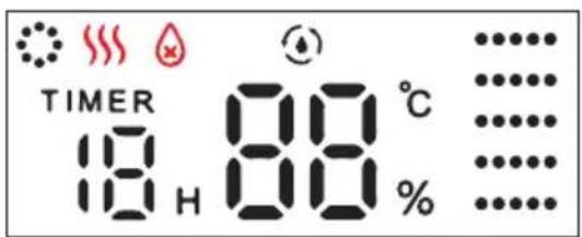 Create HUMIZEN ULTRASONIC - SCHERMO PANNELLO DI CONTROLLO - 1