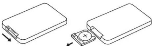 Create HUMIZEN ULTRASONIC - SOSTITUIRE LA BATTERIA DEL TELECOMANDO - 1