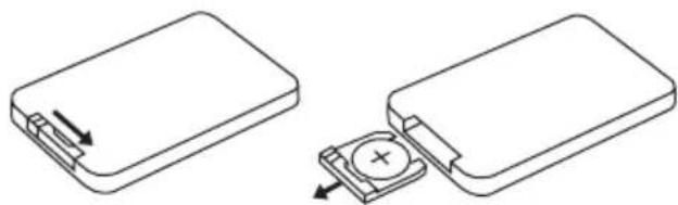 Create HUMIZEN ULTRASONIC - REPLACING THE REMOTE CONTROL BATTERY - 1