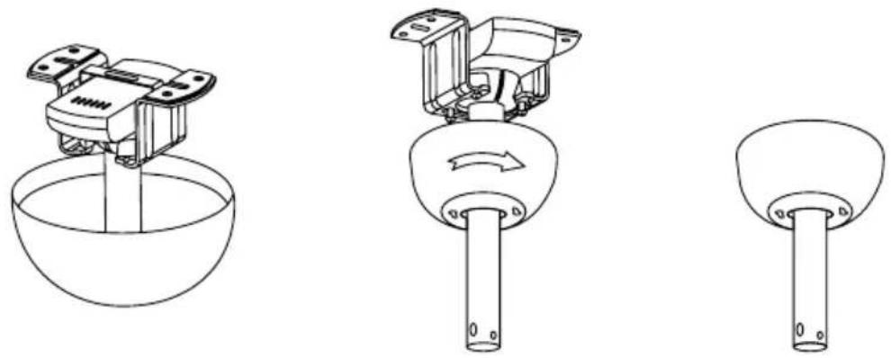 Create Wind Flat - DRIVERAANSLUITING EN PLAFONDKAPMONTAGE - 1