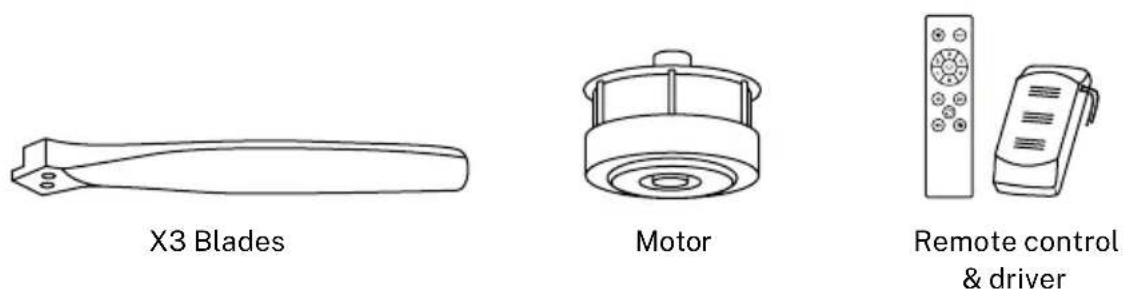 Create Wind Large - PARTS LIST - 2