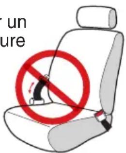Evenflo EveryFit - Mises en garde concernant les ceintures de sécurité - 4