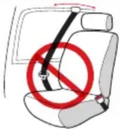 Evenflo EveryFit - Mises en garde concernant les ceintures de sécurité - 3