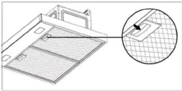 BEKO BHCB96641BBBHS - De aluminium filters verwijderen - 1